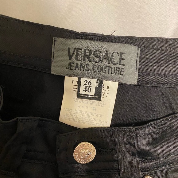 versace satin pants - Picture 4 of 4